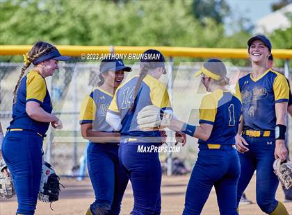 Thumbnail 3 in Notre Dame @ East Nicolaus (CIF NorCal D2 Semi-final) photogallery.