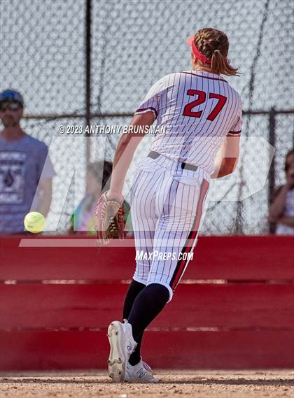 Thumbnail 3 in Notre Dame @ East Nicolaus (CIF NorCal D2 Semi-final) photogallery.