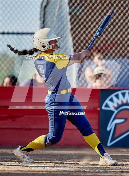 Thumbnail 3 in Notre Dame @ East Nicolaus (CIF NorCal D2 Semi-final) photogallery.