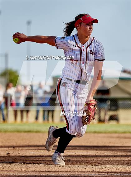 Thumbnail 1 in Notre Dame @ East Nicolaus (CIF NorCal D2 Semi-final) photogallery.