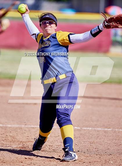 Thumbnail 1 in Notre Dame @ East Nicolaus (CIF NorCal D2 Semi-final) photogallery.