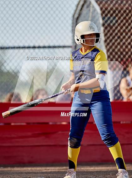 Thumbnail 3 in Notre Dame @ East Nicolaus (CIF NorCal D2 Semi-final) photogallery.