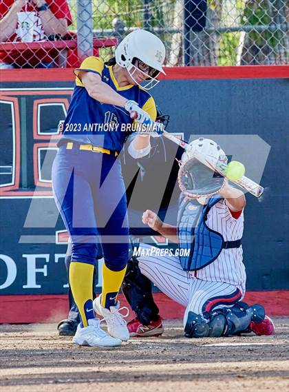 Thumbnail 2 in Notre Dame @ East Nicolaus (CIF NorCal D2 Semi-final) photogallery.