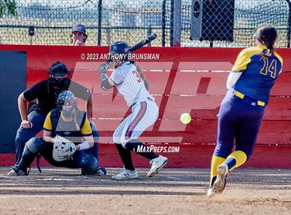 Thumbnail 2 in Notre Dame @ East Nicolaus (CIF NorCal D2 Semi-final) photogallery.