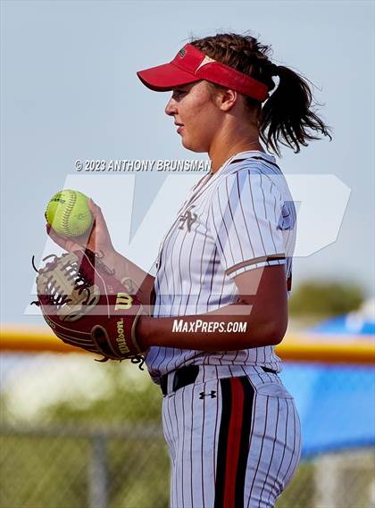 Thumbnail 1 in Notre Dame @ East Nicolaus (CIF NorCal D2 Semi-final) photogallery.