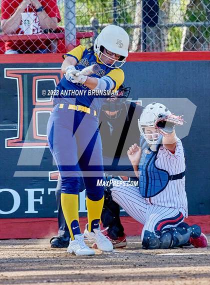 Thumbnail 3 in Notre Dame @ East Nicolaus (CIF NorCal D2 Semi-final) photogallery.