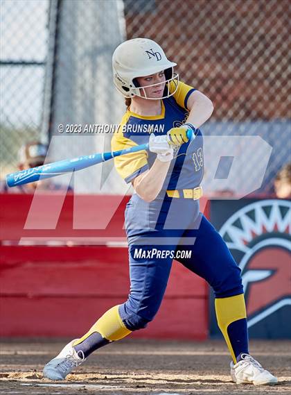 Thumbnail 2 in Notre Dame @ East Nicolaus (CIF NorCal D2 Semi-final) photogallery.