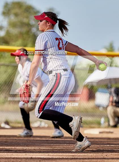 Thumbnail 1 in Notre Dame @ East Nicolaus (CIF NorCal D2 Semi-final) photogallery.