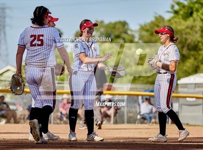 Thumbnail 2 in Notre Dame @ East Nicolaus (CIF NorCal D2 Semi-final) photogallery.