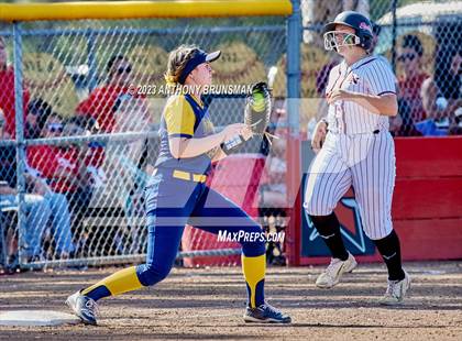 Thumbnail 2 in Notre Dame @ East Nicolaus (CIF NorCal D2 Semi-final) photogallery.