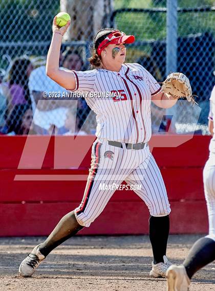 Thumbnail 1 in Notre Dame @ East Nicolaus (CIF NorCal D2 Semi-final) photogallery.