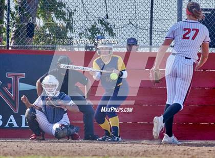Thumbnail 1 in Notre Dame @ East Nicolaus (CIF NorCal D2 Semi-final) photogallery.