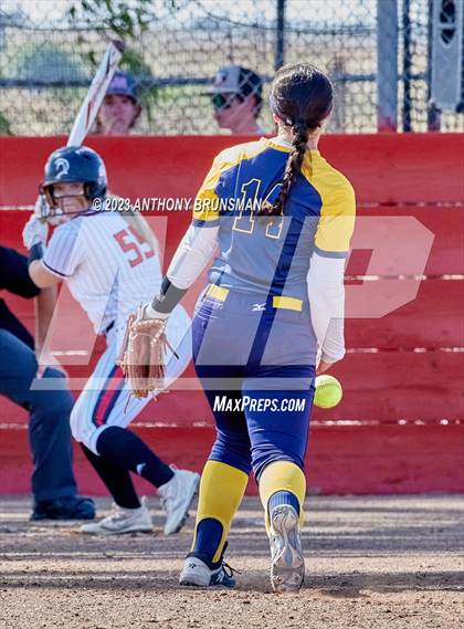 Thumbnail 1 in Notre Dame @ East Nicolaus (CIF NorCal D2 Semi-final) photogallery.