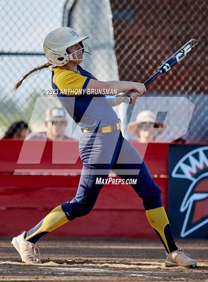 Thumbnail 2 in Notre Dame @ East Nicolaus (CIF NorCal D2 Semi-final) photogallery.