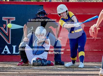 Thumbnail 2 in Notre Dame @ East Nicolaus (CIF NorCal D2 Semi-final) photogallery.