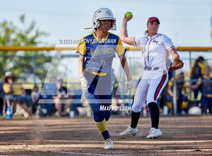 Thumbnail 2 in Notre Dame @ East Nicolaus (CIF NorCal D2 Semi-final) photogallery.