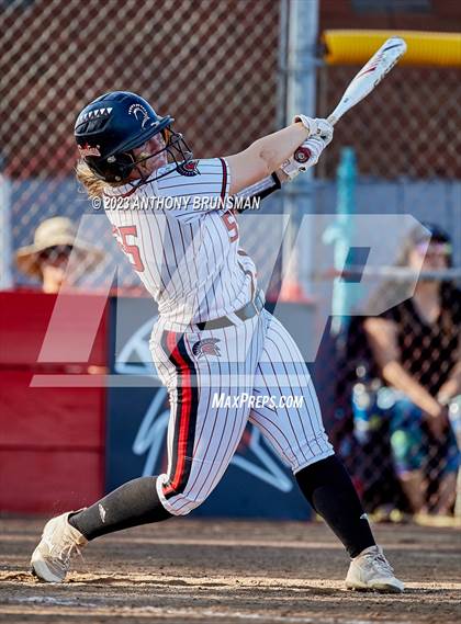 Thumbnail 2 in Notre Dame @ East Nicolaus (CIF NorCal D2 Semi-final) photogallery.