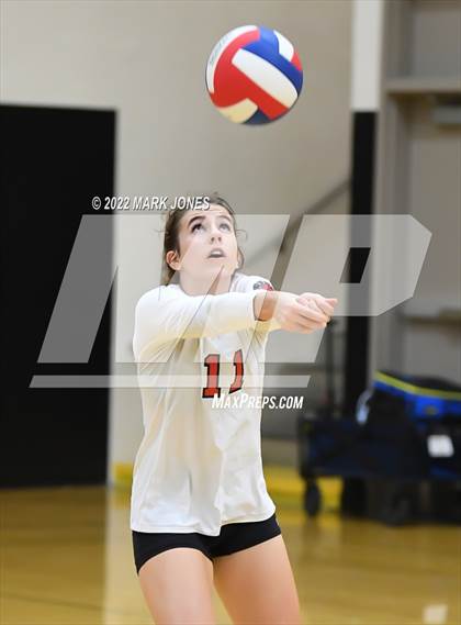 Thumbnail 2 in Deer Valley vs. Paradise Valley  (Goldwater Volleyball Festival Tournament - Gold Division) - Semifinal photogallery.