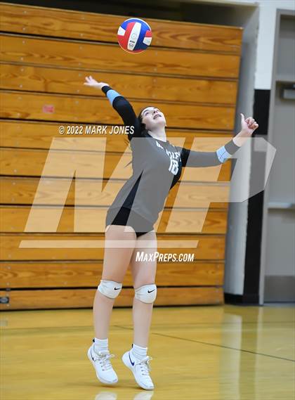 Thumbnail 1 in Deer Valley vs. Paradise Valley  (Goldwater Volleyball Festival Tournament - Gold Division) - Semifinal photogallery.