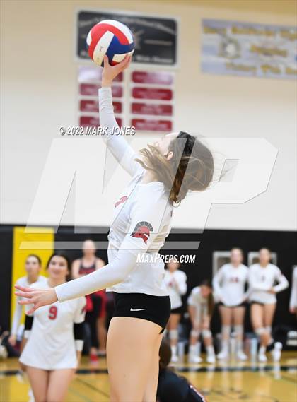 Thumbnail 1 in Deer Valley vs. Paradise Valley  (Goldwater Volleyball Festival Tournament - Gold Division) - Semifinal photogallery.