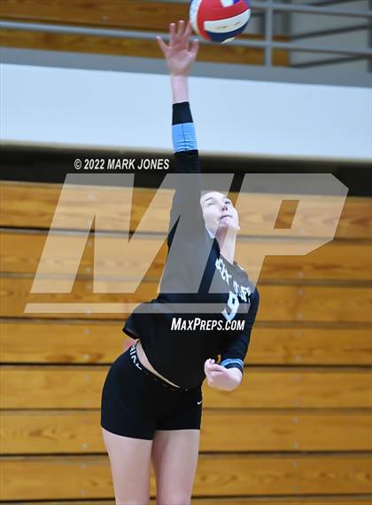 Thumbnail 1 in Deer Valley vs. Paradise Valley  (Goldwater Volleyball Festival Tournament - Gold Division) - Semifinal photogallery.