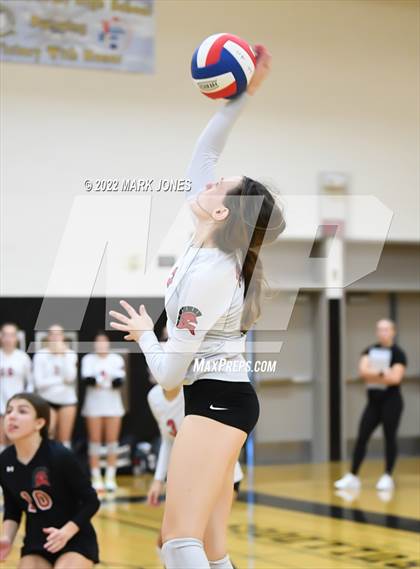 Thumbnail 3 in Deer Valley vs. Paradise Valley  (Goldwater Volleyball Festival Tournament - Gold Division) - Semifinal photogallery.
