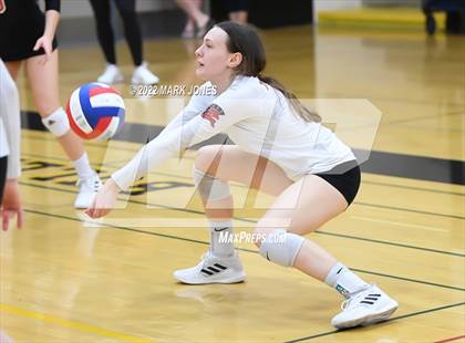 Thumbnail 2 in Deer Valley vs. Paradise Valley  (Goldwater Volleyball Festival Tournament - Gold Division) - Semifinal photogallery.