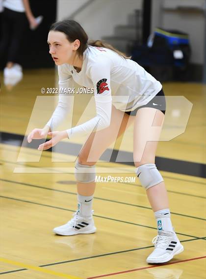 Thumbnail 1 in Deer Valley vs. Paradise Valley  (Goldwater Volleyball Festival Tournament - Gold Division) - Semifinal photogallery.