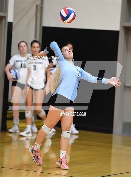 Thumbnail 2 in Deer Valley vs. Paradise Valley  (Goldwater Volleyball Festival Tournament - Gold Division) - Semifinal photogallery.