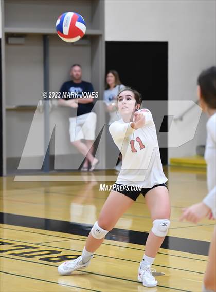 Thumbnail 3 in Deer Valley vs. Paradise Valley  (Goldwater Volleyball Festival Tournament - Gold Division) - Semifinal photogallery.
