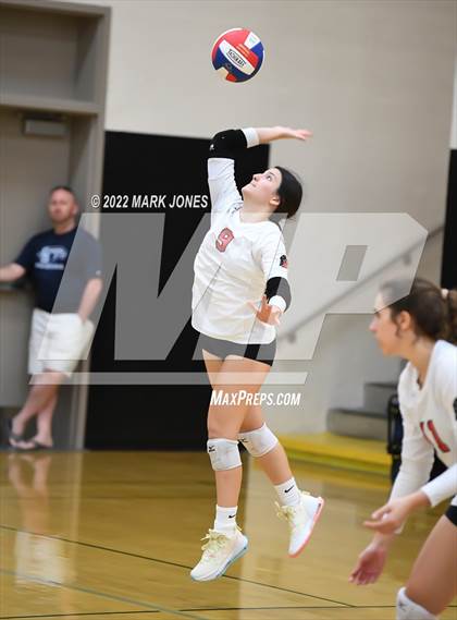 Thumbnail 1 in Deer Valley vs. Paradise Valley  (Goldwater Volleyball Festival Tournament - Gold Division) - Semifinal photogallery.