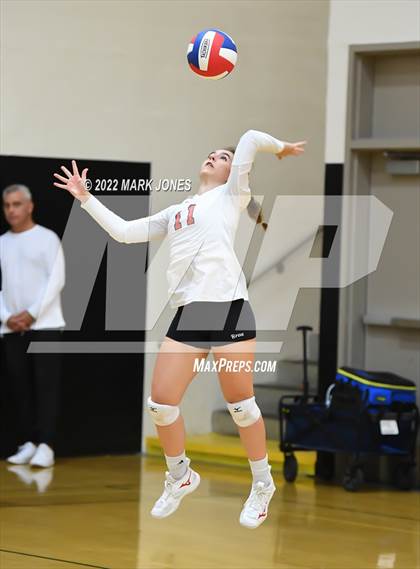 Thumbnail 1 in Deer Valley vs. Paradise Valley  (Goldwater Volleyball Festival Tournament - Gold Division) - Semifinal photogallery.