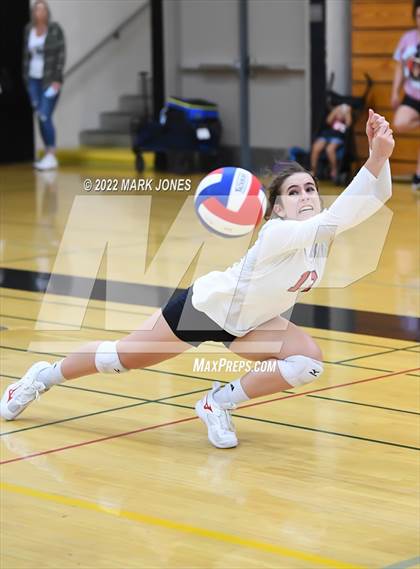 Thumbnail 3 in Deer Valley vs. Paradise Valley  (Goldwater Volleyball Festival Tournament - Gold Division) - Semifinal photogallery.