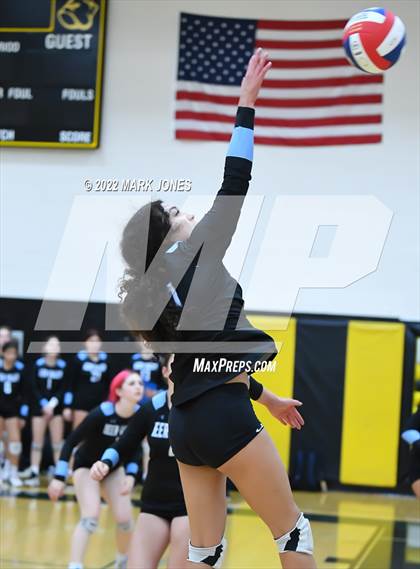 Thumbnail 3 in Deer Valley vs. Paradise Valley  (Goldwater Volleyball Festival Tournament - Gold Division) - Semifinal photogallery.