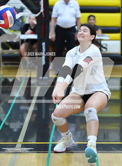 Thumbnail 3 in Deer Valley vs. Paradise Valley  (Goldwater Volleyball Festival Tournament - Gold Division) - Semifinal photogallery.