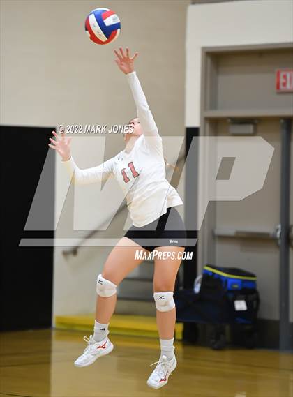 Thumbnail 3 in Deer Valley vs. Paradise Valley  (Goldwater Volleyball Festival Tournament - Gold Division) - Semifinal photogallery.