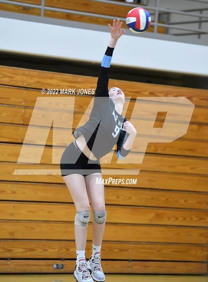 Thumbnail 2 in Deer Valley vs. Paradise Valley  (Goldwater Volleyball Festival Tournament - Gold Division) - Semifinal photogallery.