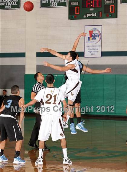 Thumbnail 2 in Salesian vs. St. Francis (Providence Cystic Fibrosis Benefit) photogallery.