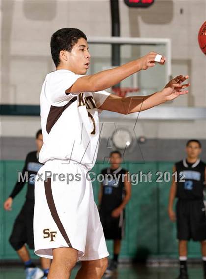 Thumbnail 3 in Salesian vs. St. Francis (Providence Cystic Fibrosis Benefit) photogallery.