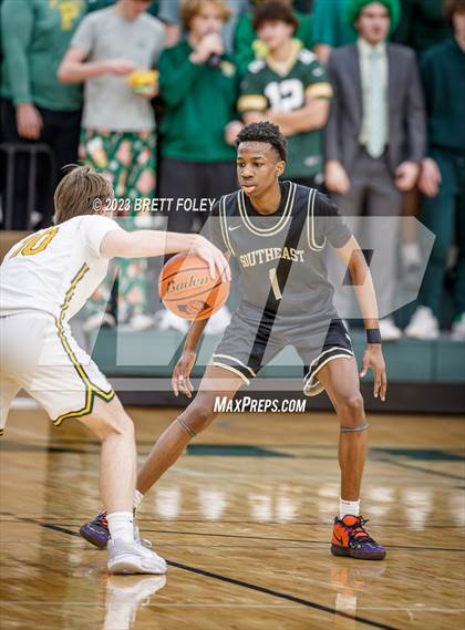 Thumbnail 1 in Lincoln Southeast vs. Pius X photogallery.