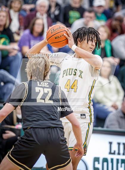 Thumbnail 1 in Lincoln Southeast vs. Pius X photogallery.