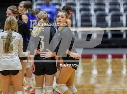 Thumbnail 1 in Windthorst vs. Crawford (UIL 2A Volleyball Semi-Final) photogallery.
