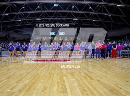 Thumbnail 1 in Windthorst vs. Crawford (UIL 2A Volleyball Semi-Final) photogallery.