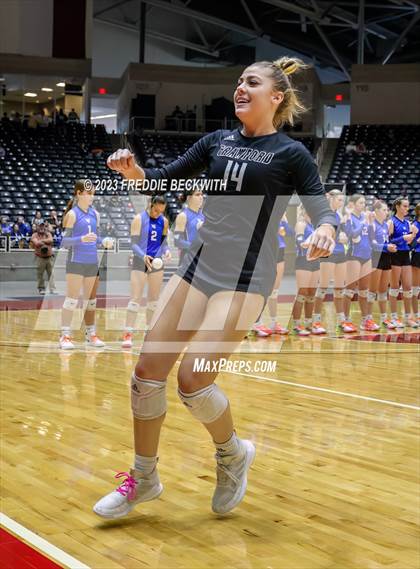 Thumbnail 3 in Windthorst vs. Crawford (UIL 2A Volleyball Semi-Final) photogallery.