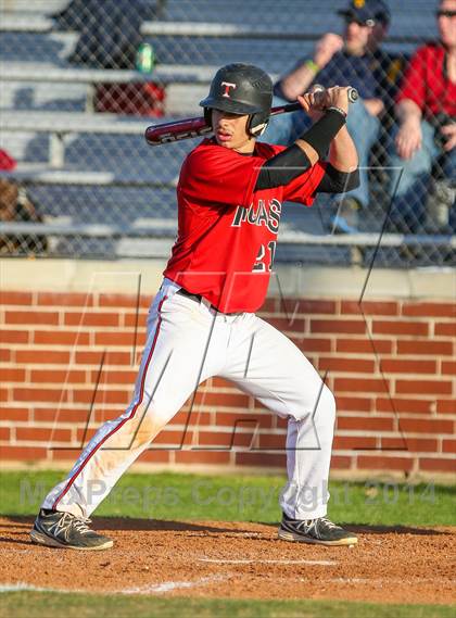 Thumbnail 1 in Lamar vs Trinity (HEB Mid-Cities Classic) photogallery.