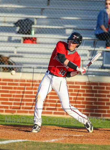 Thumbnail 1 in Lamar vs Trinity (HEB Mid-Cities Classic) photogallery.