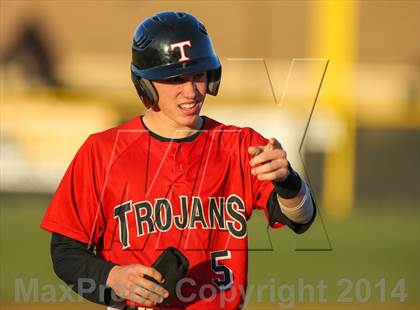Thumbnail 2 in Lamar vs Trinity (HEB Mid-Cities Classic) photogallery.