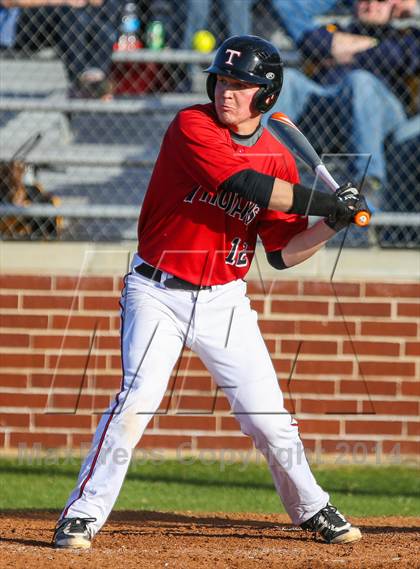 Thumbnail 3 in Lamar vs Trinity (HEB Mid-Cities Classic) photogallery.