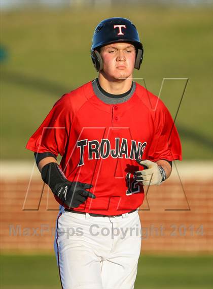 Thumbnail 3 in Lamar vs Trinity (HEB Mid-Cities Classic) photogallery.