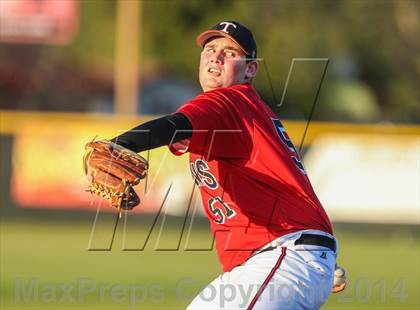 Thumbnail 1 in Lamar vs Trinity (HEB Mid-Cities Classic) photogallery.